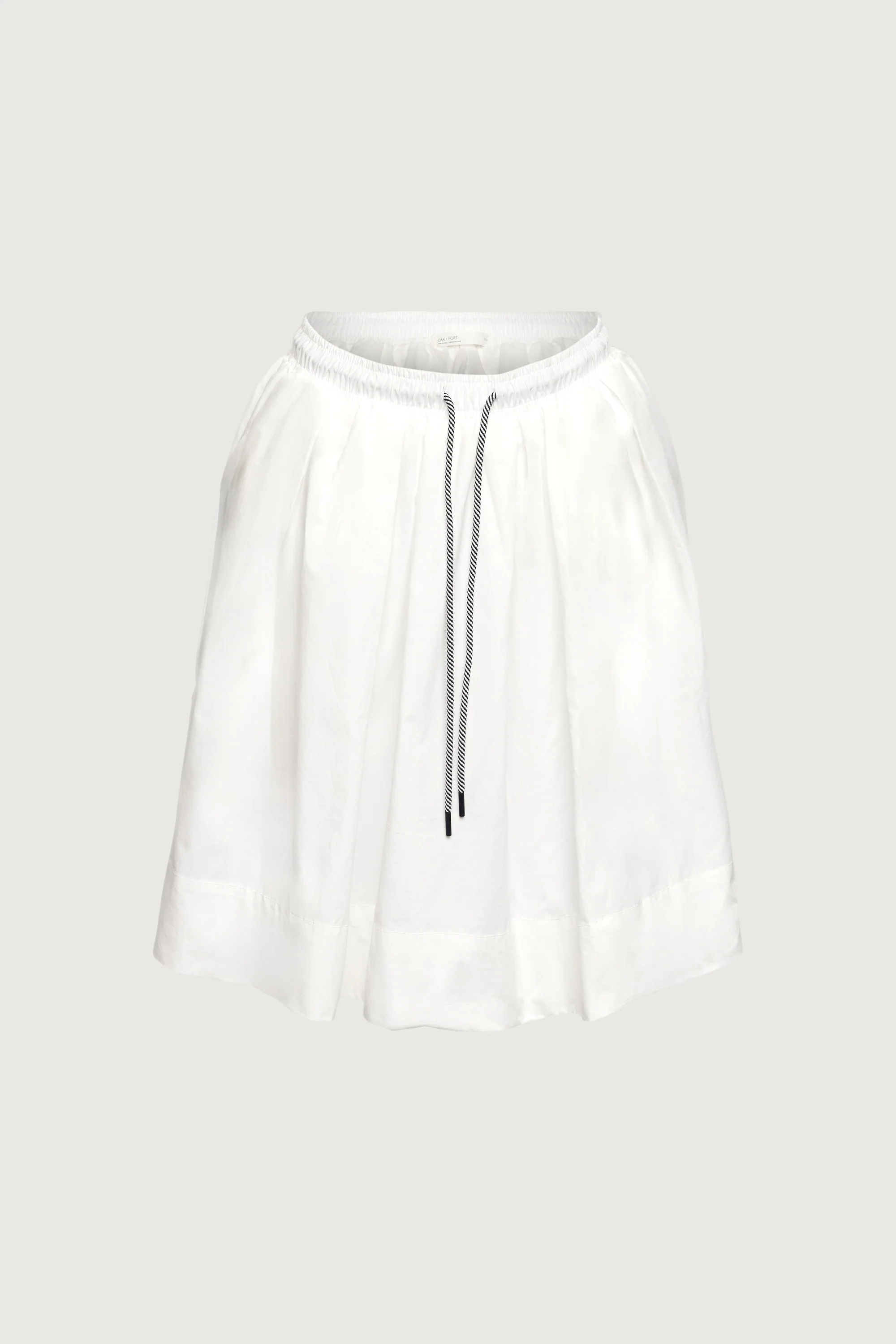 PLEATED DRAWSTRING MIDI SKIRT - Image 6