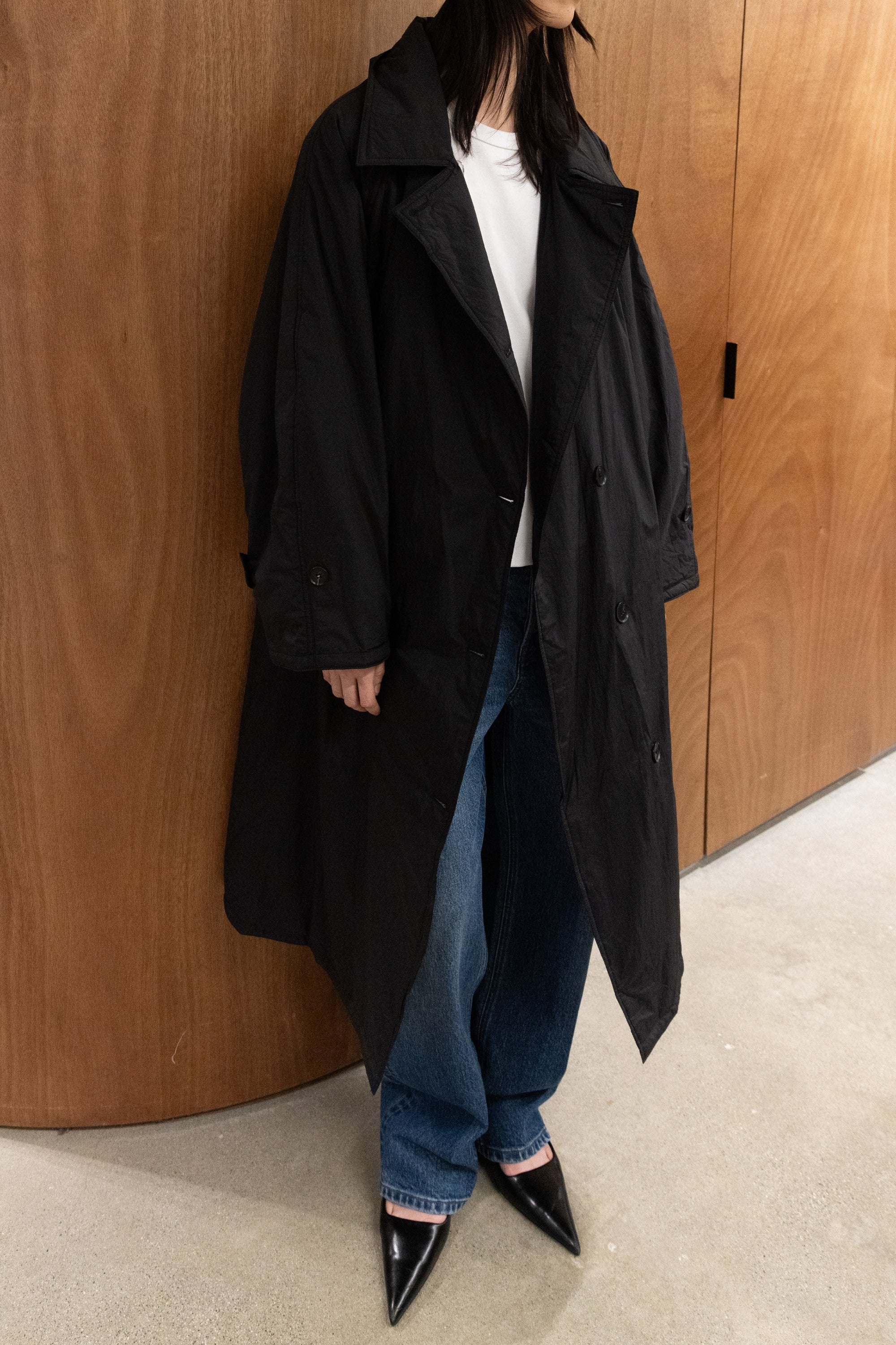 PUFFER TRENCH COAT - Image 3