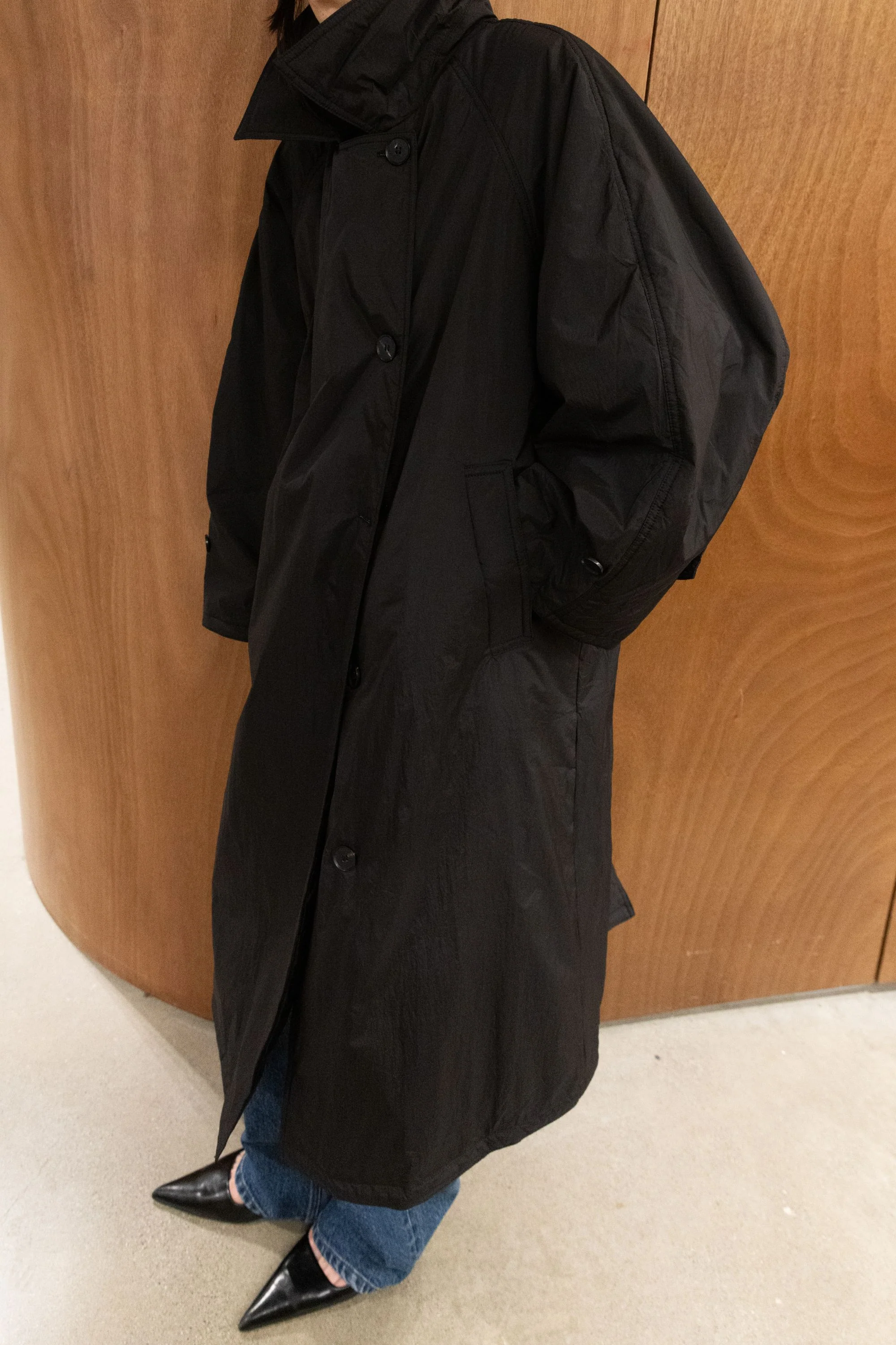 PUFFER TRENCH COAT - Image 4