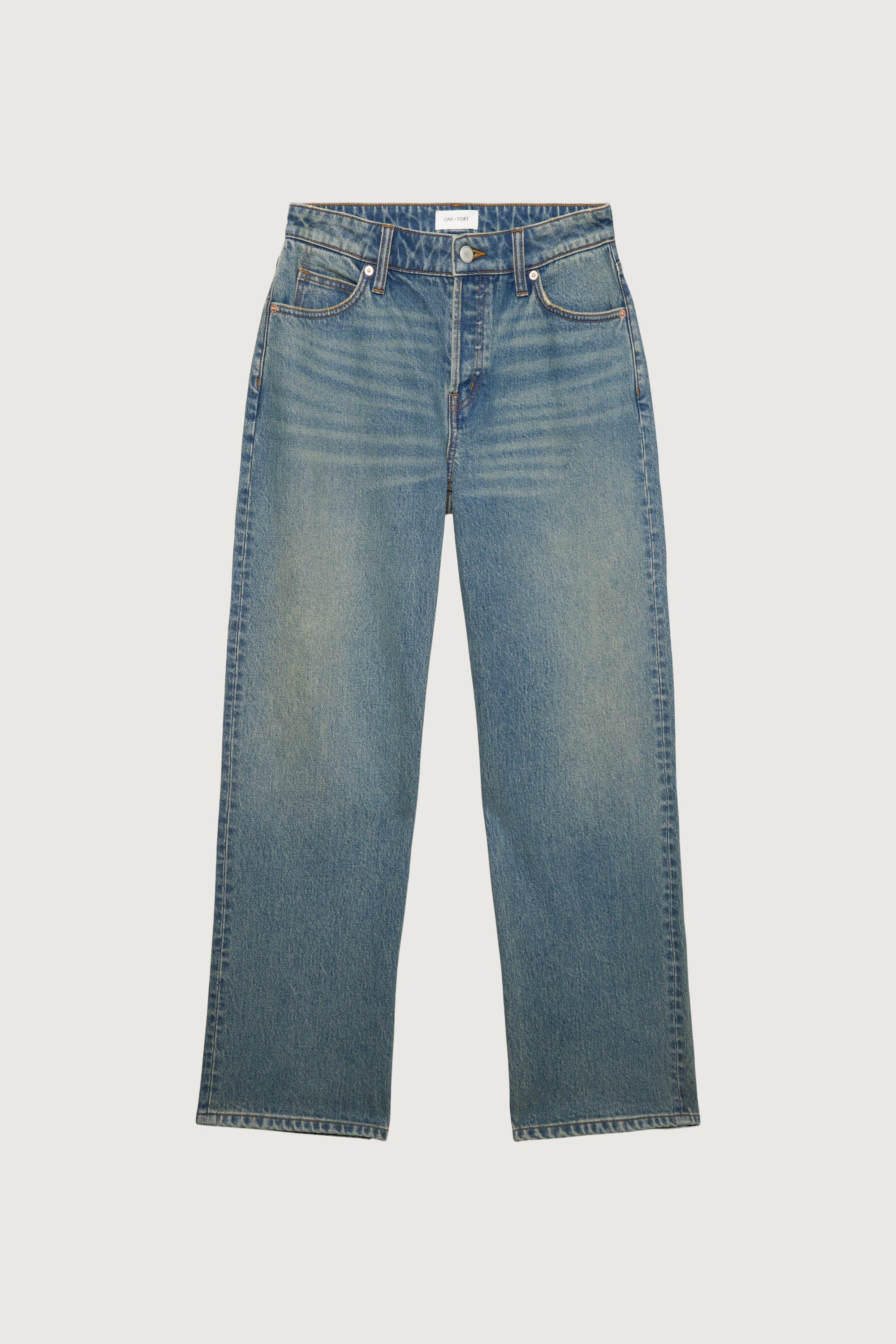 MID-RISE STRAIGHT LEG JEAN - Image 11