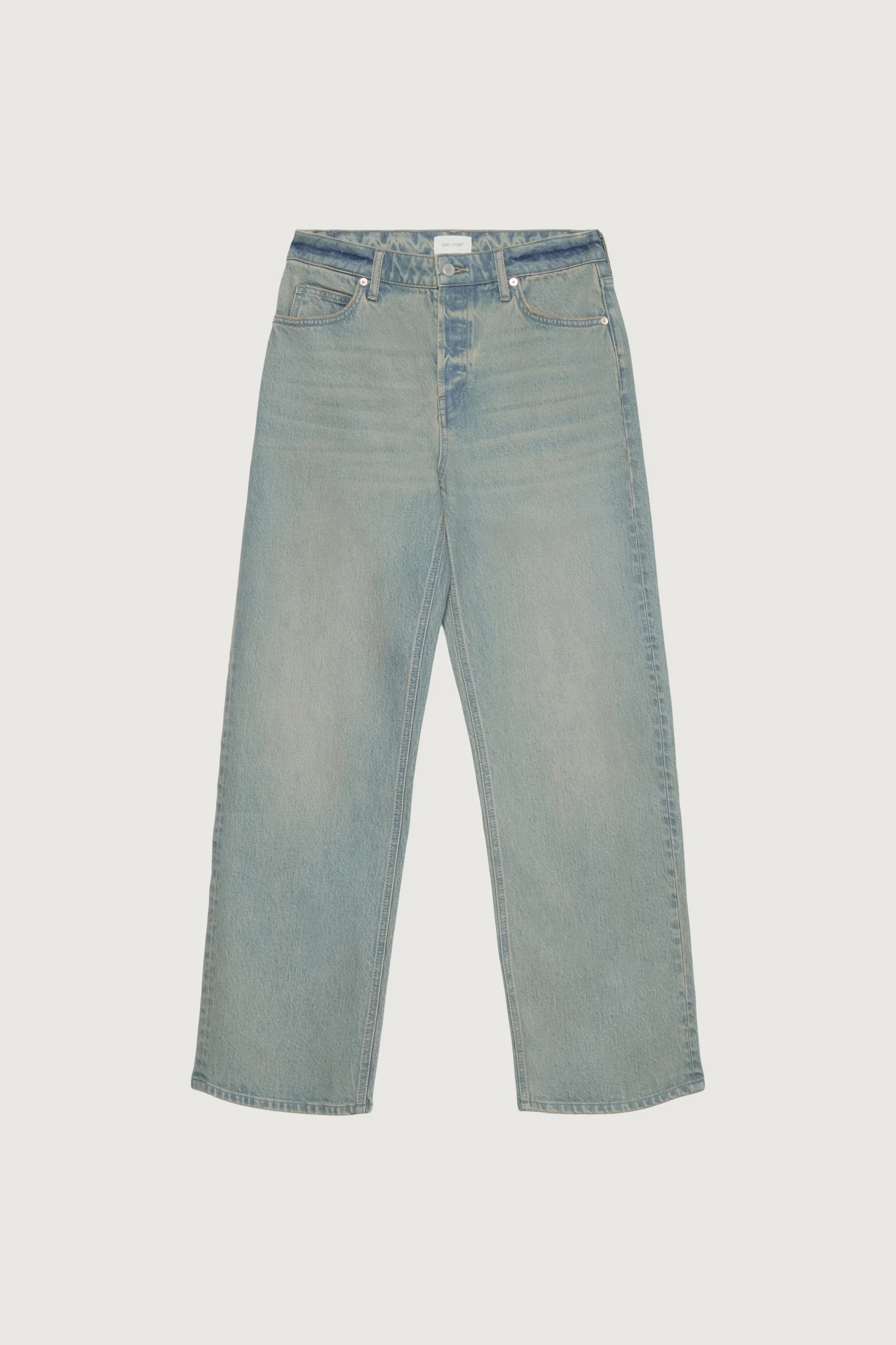 MID-RISE STRAIGHT LEG JEAN - Image 13