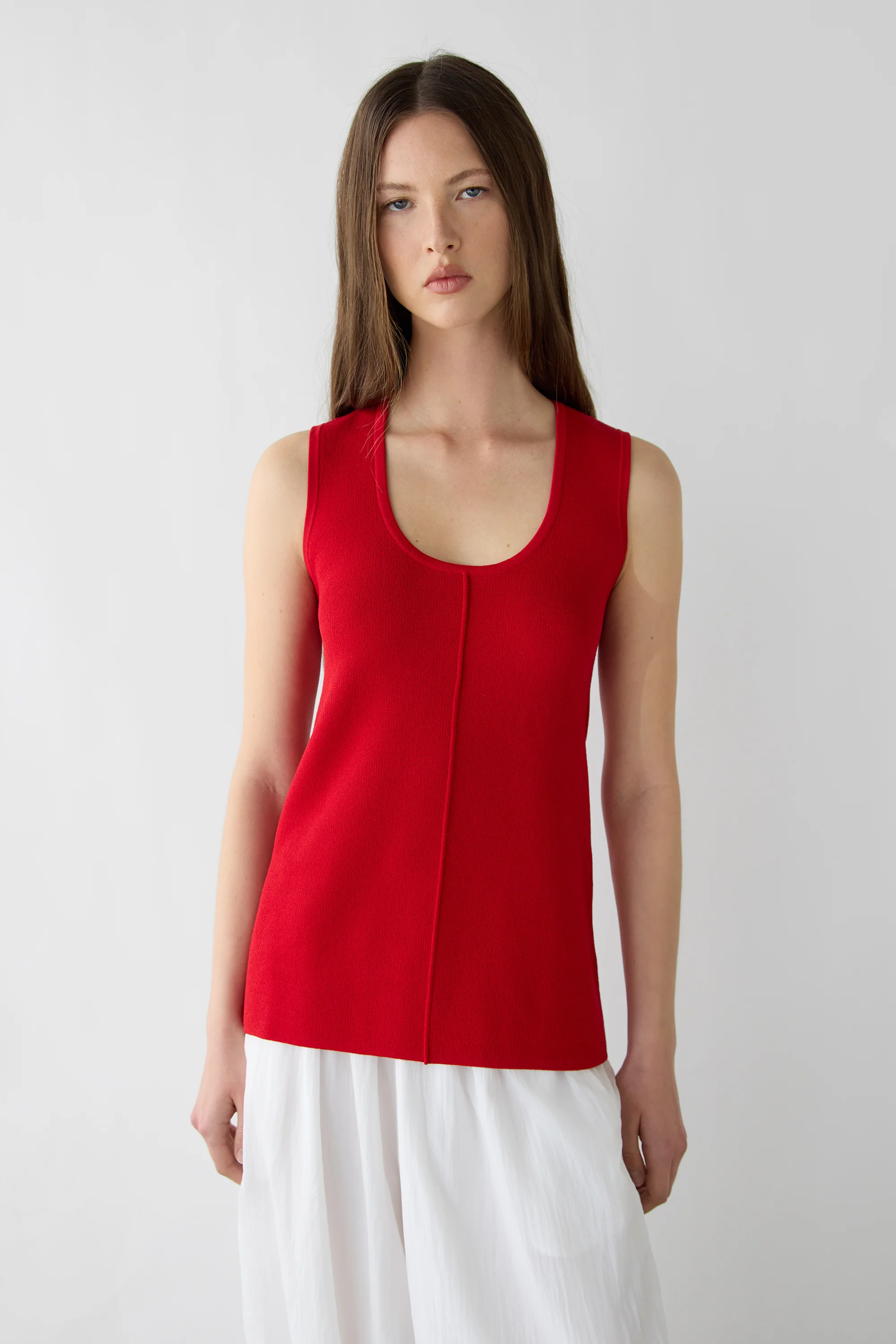RELAXED FIT TUNIC TANK TOP - Image 2