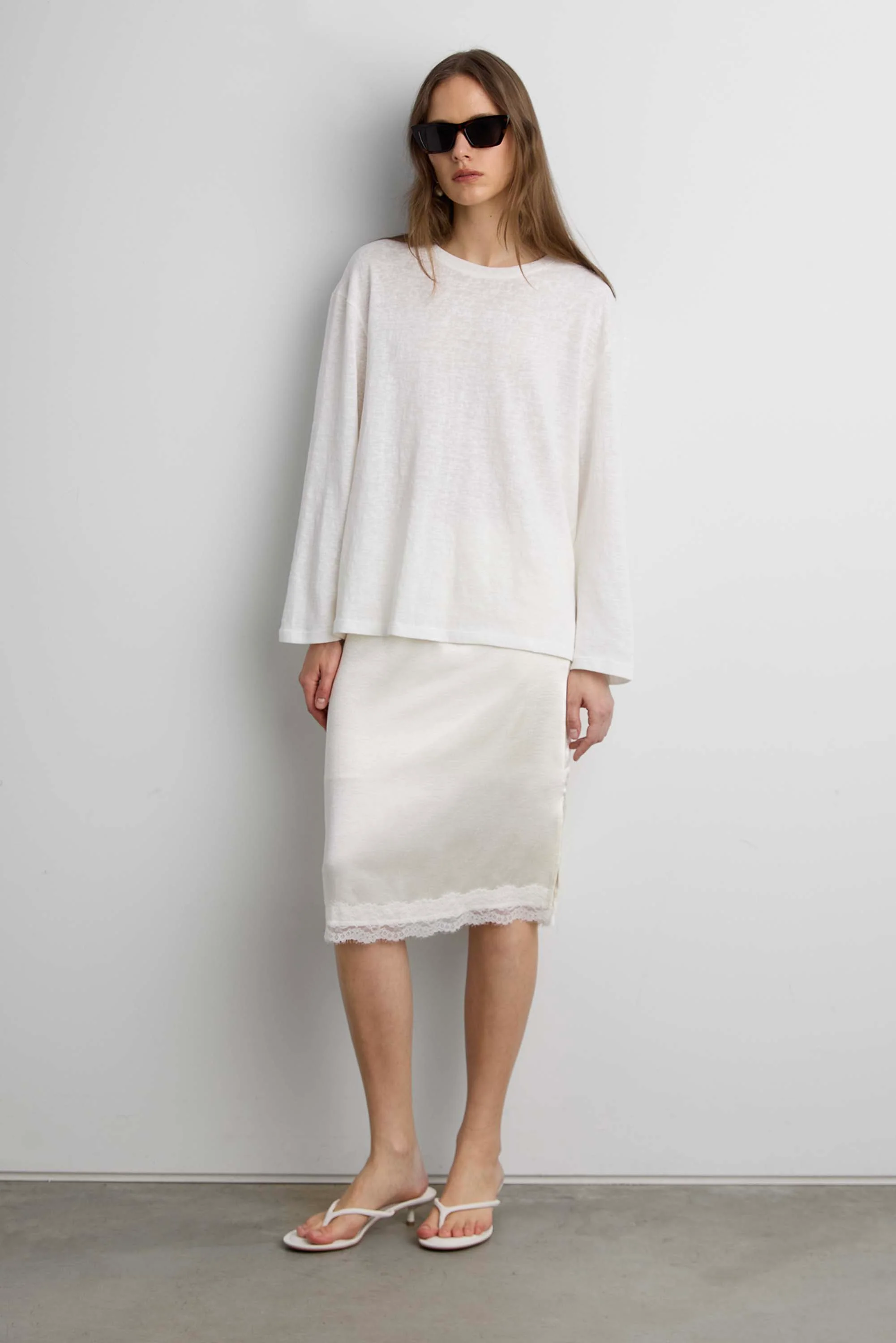 RELAXED LONG SLEEVE T-SHIRT - Image 6