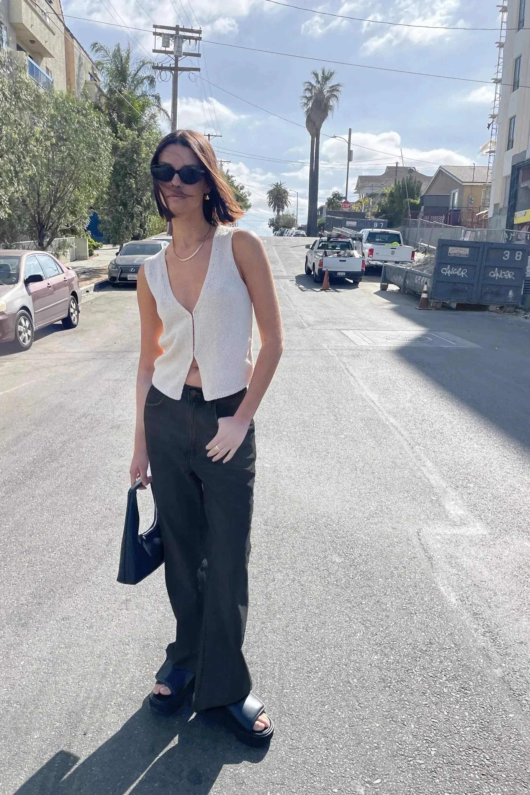 OPEN FRONT KNIT TANK - Image 3