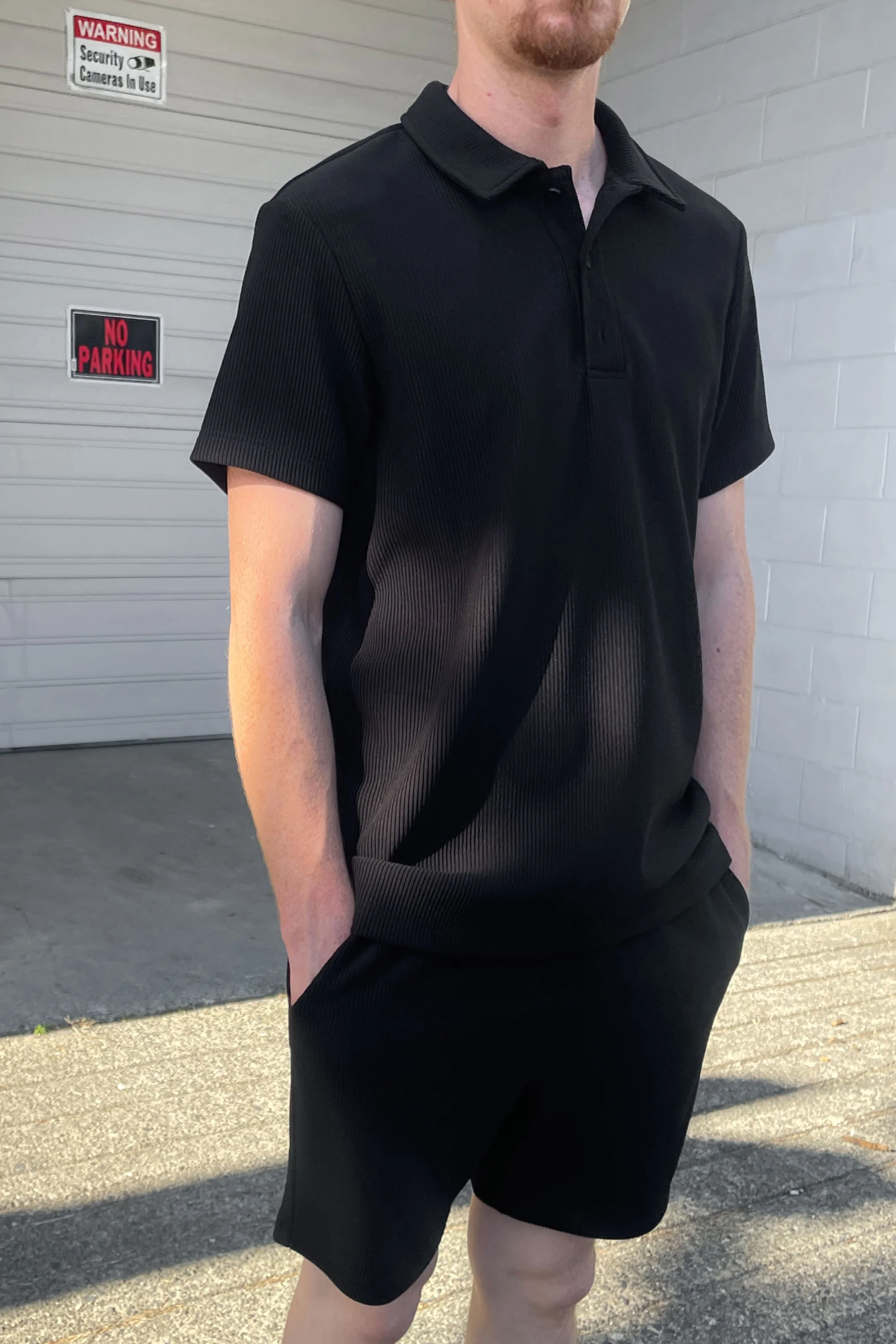 RIBBED POLO T-SHIRT - Image 6