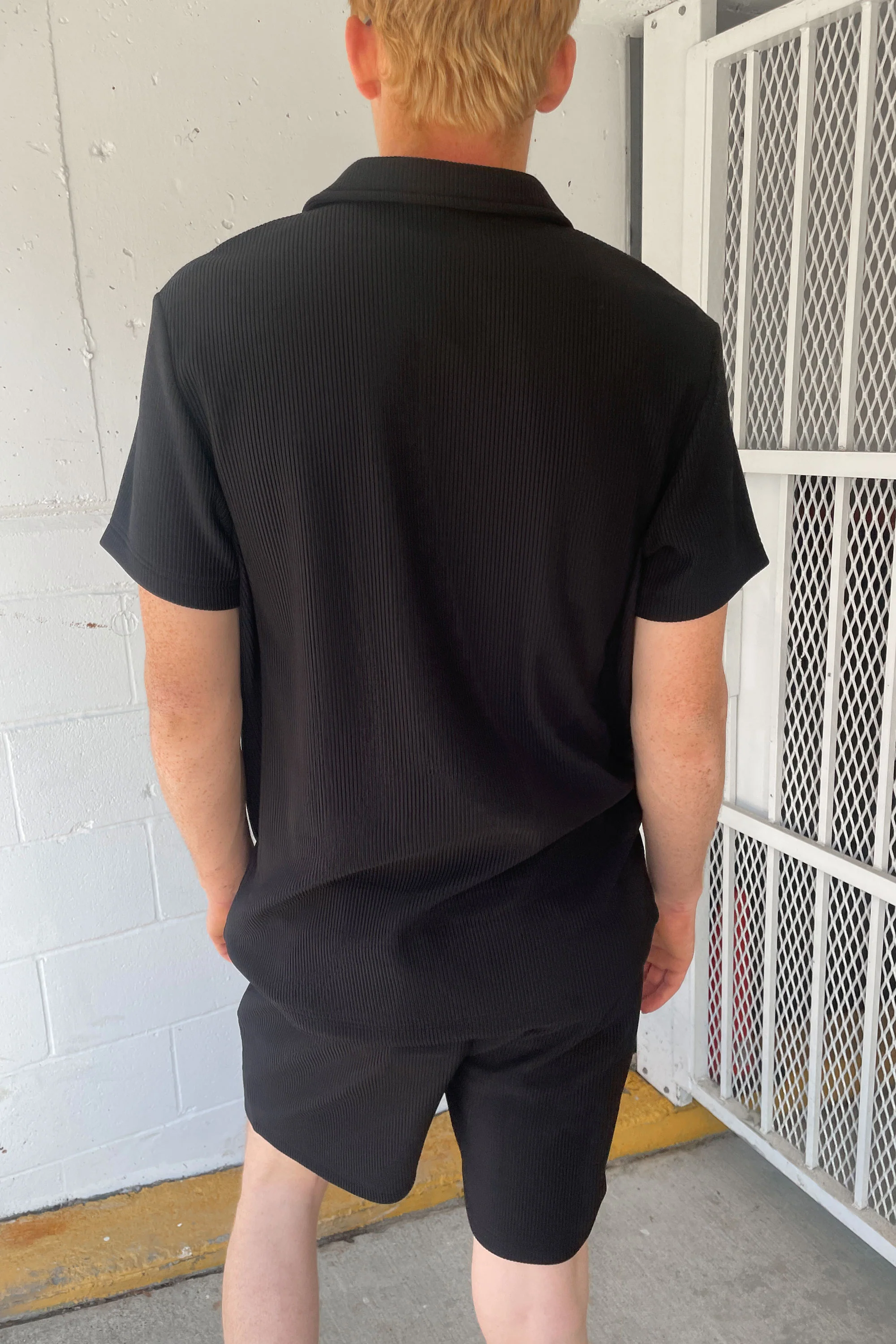 RIBBED POLO T-SHIRT - Image 8