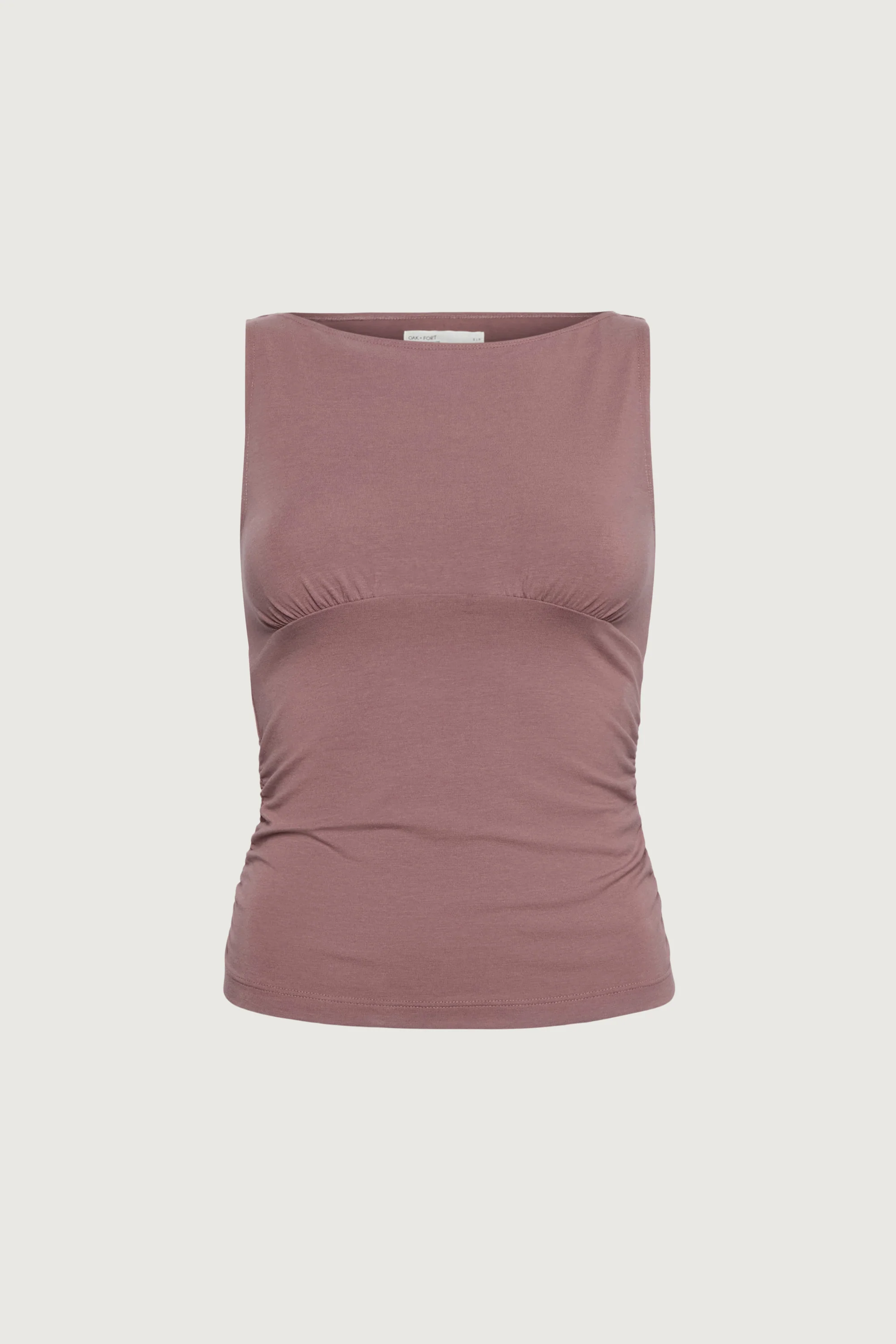 RUCHED HIGH NECK TANK TOP - Image 6