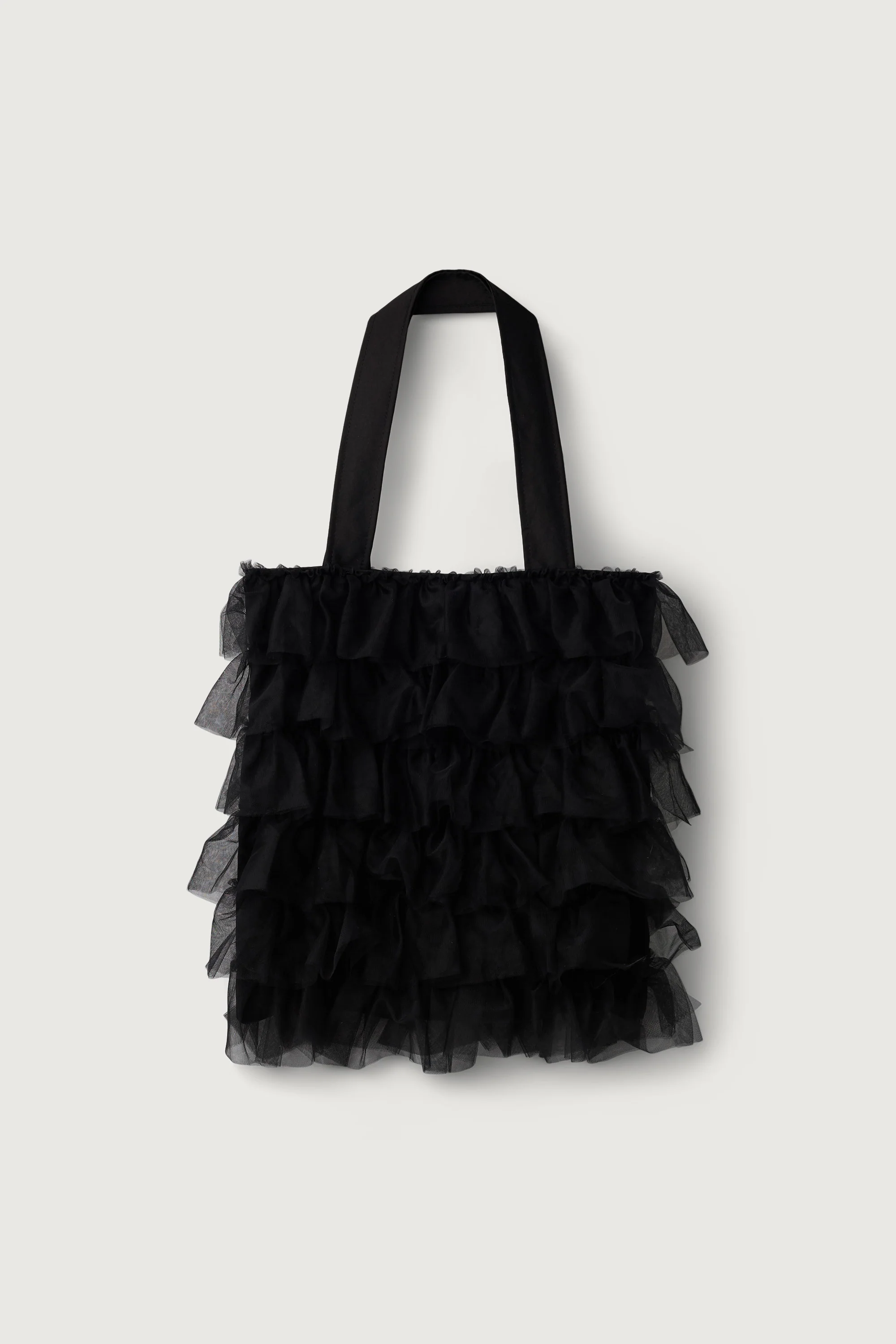 RUFFLE TULLE TOTE BAG - Image 2