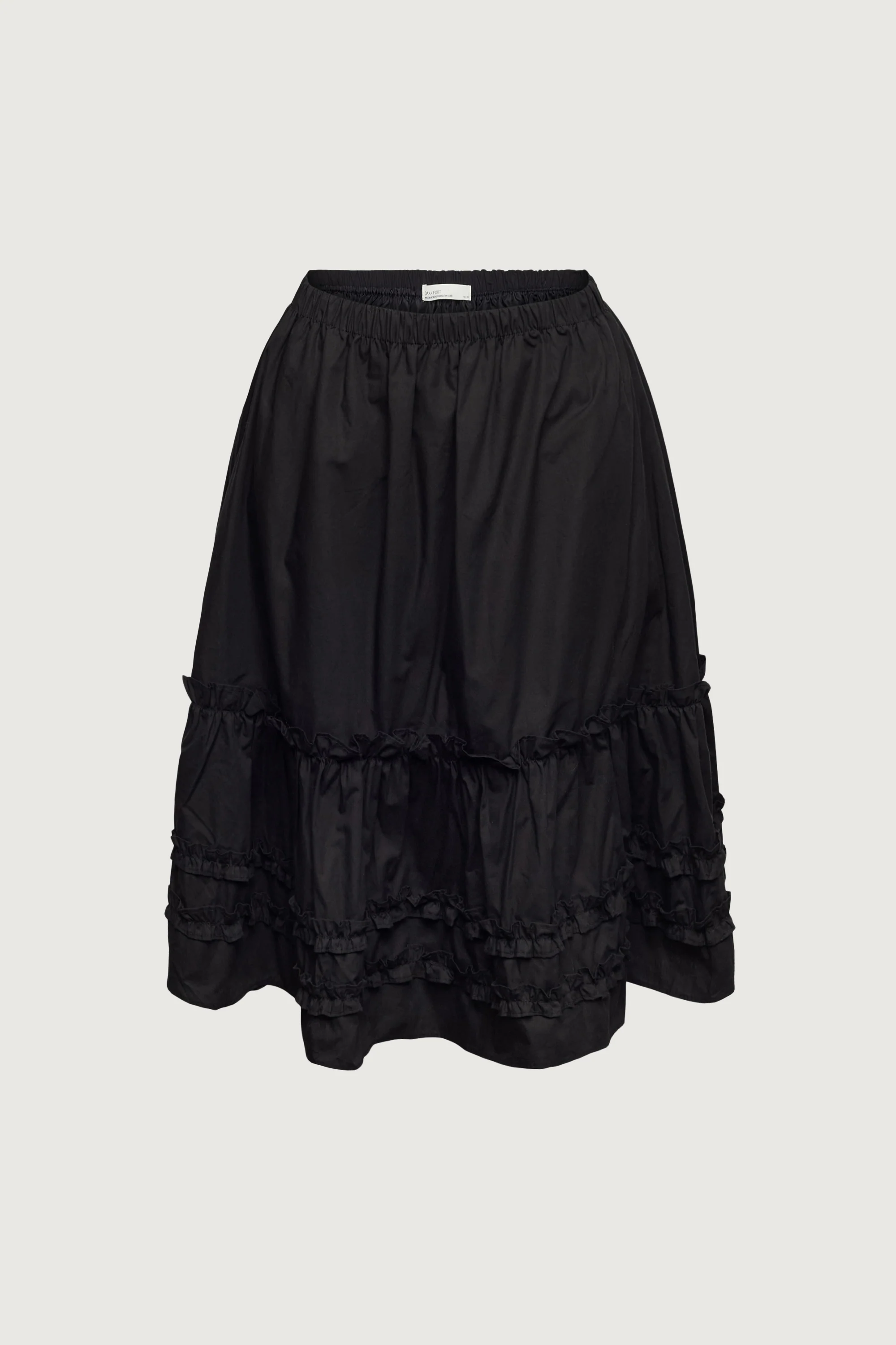 RUFFLED MIDI SKIRT - Image 4