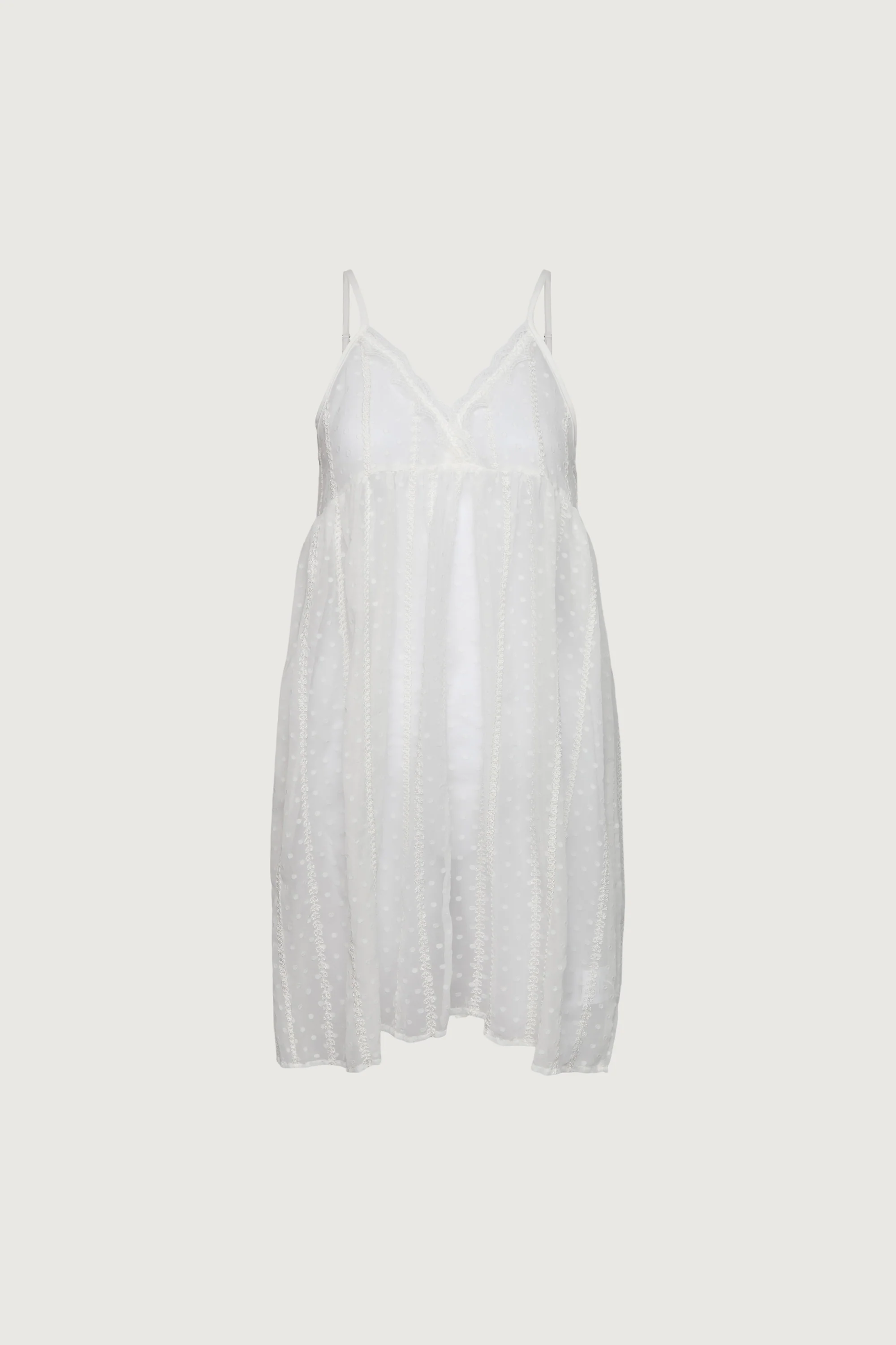 SHEER LAYERED LACE DRESS