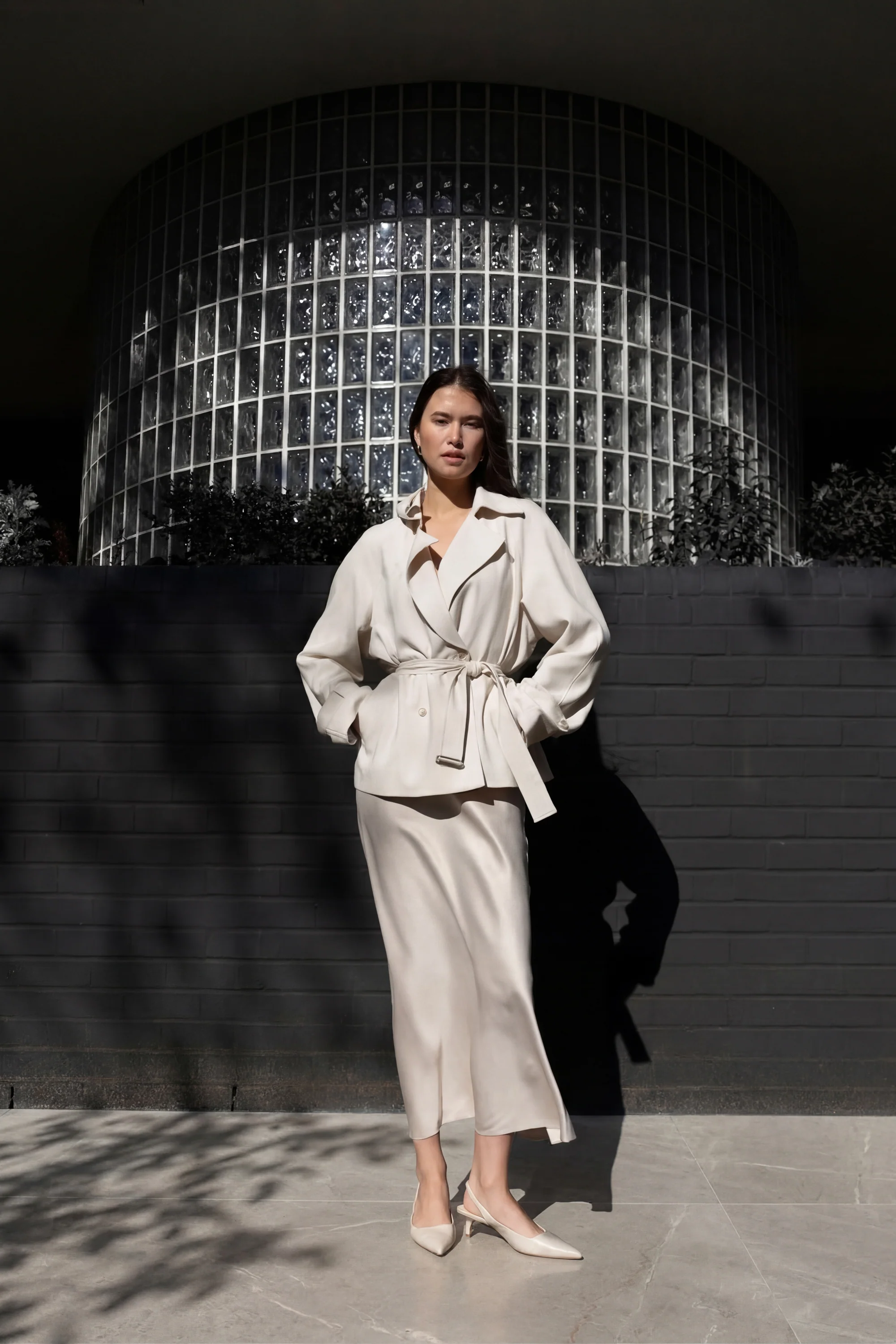 SHORT OVERSIZED TRENCH COAT - Image 8