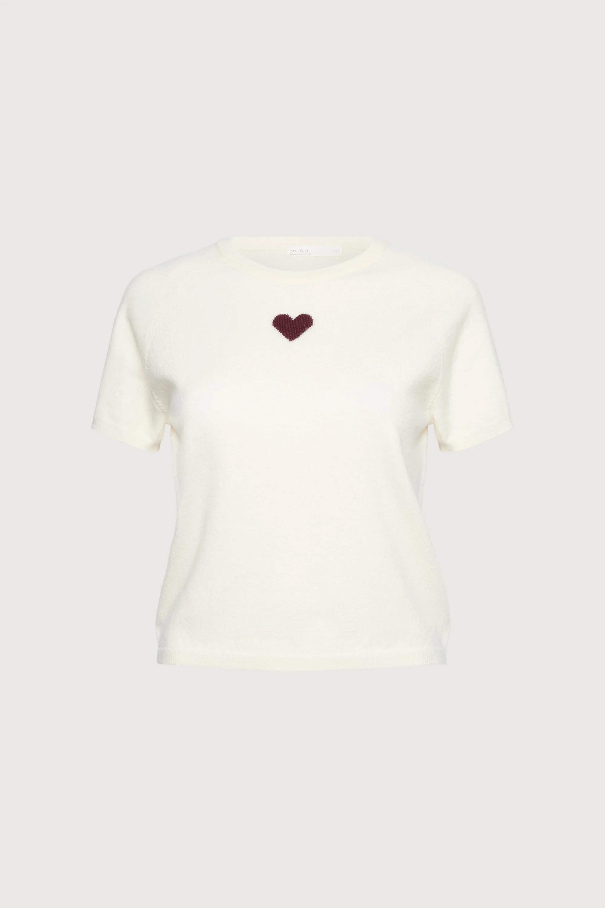 SHORT SLEEVE HEART SWEATER - Image 10