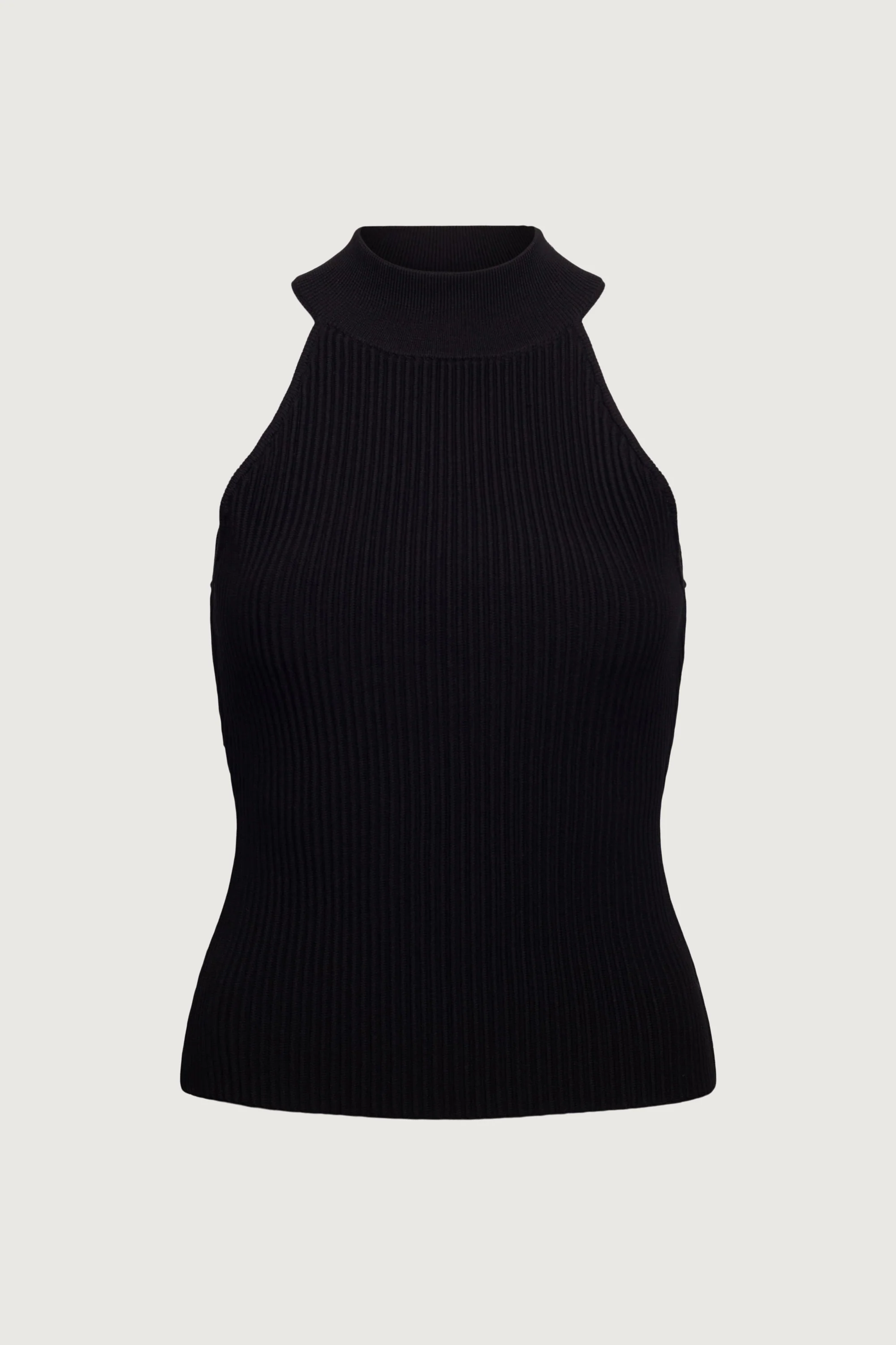 SLEEVELESS HALTER NECK TANK TOP - Image 4