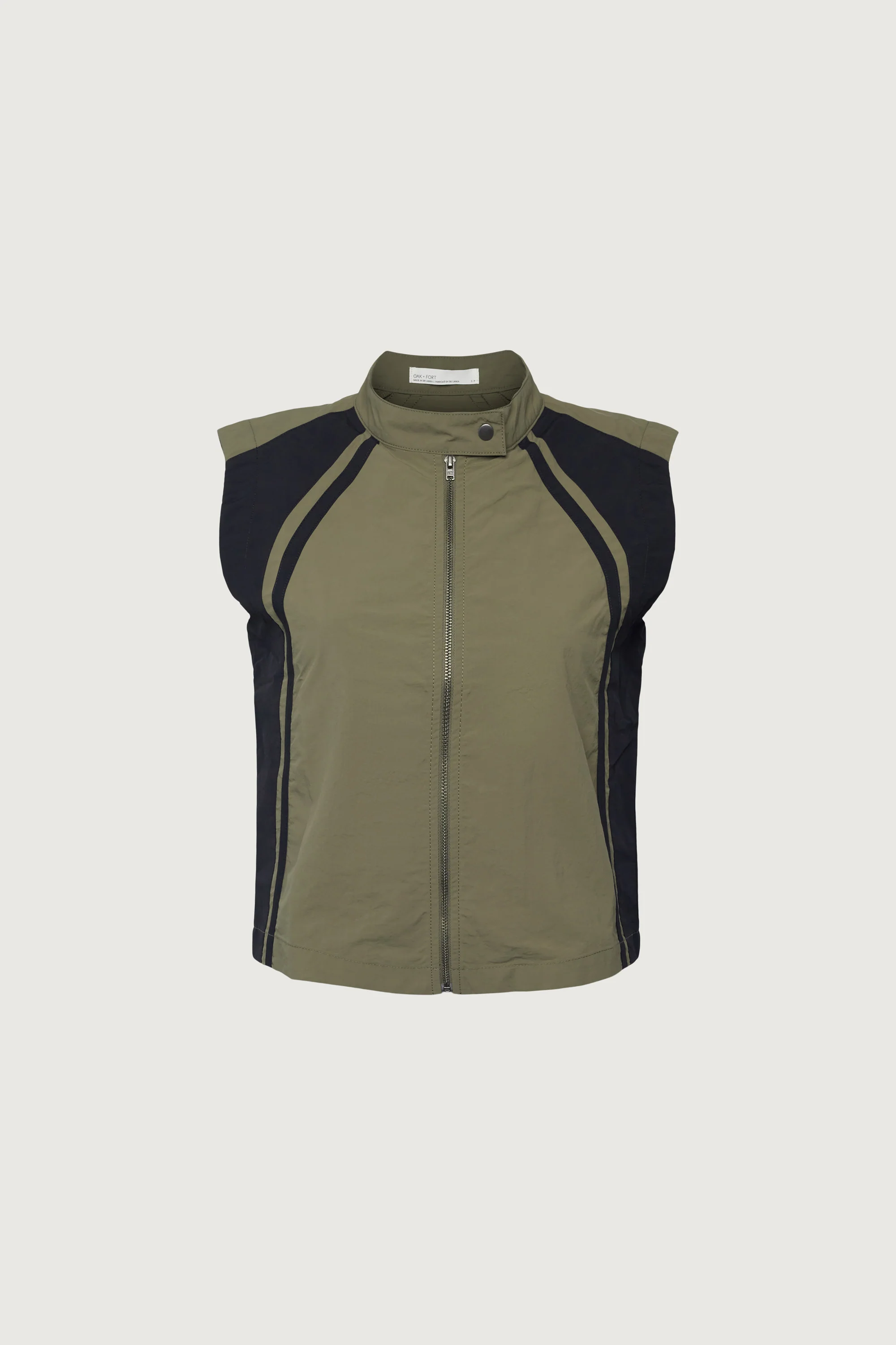 SLEEVELESS NYLON RACER TOP - Image 3