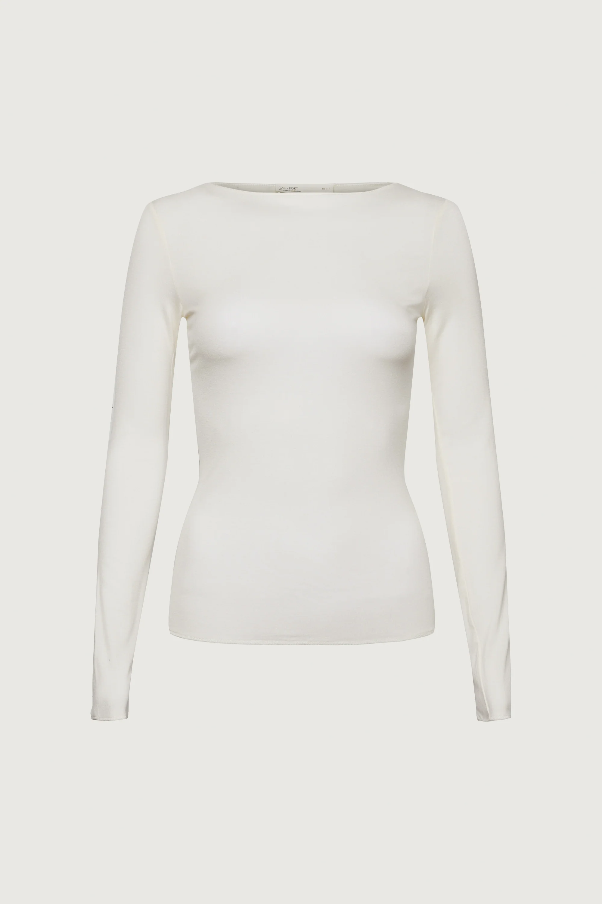 SHEER LIGHTWEIGHT BOAT NECK TOP - Image 10