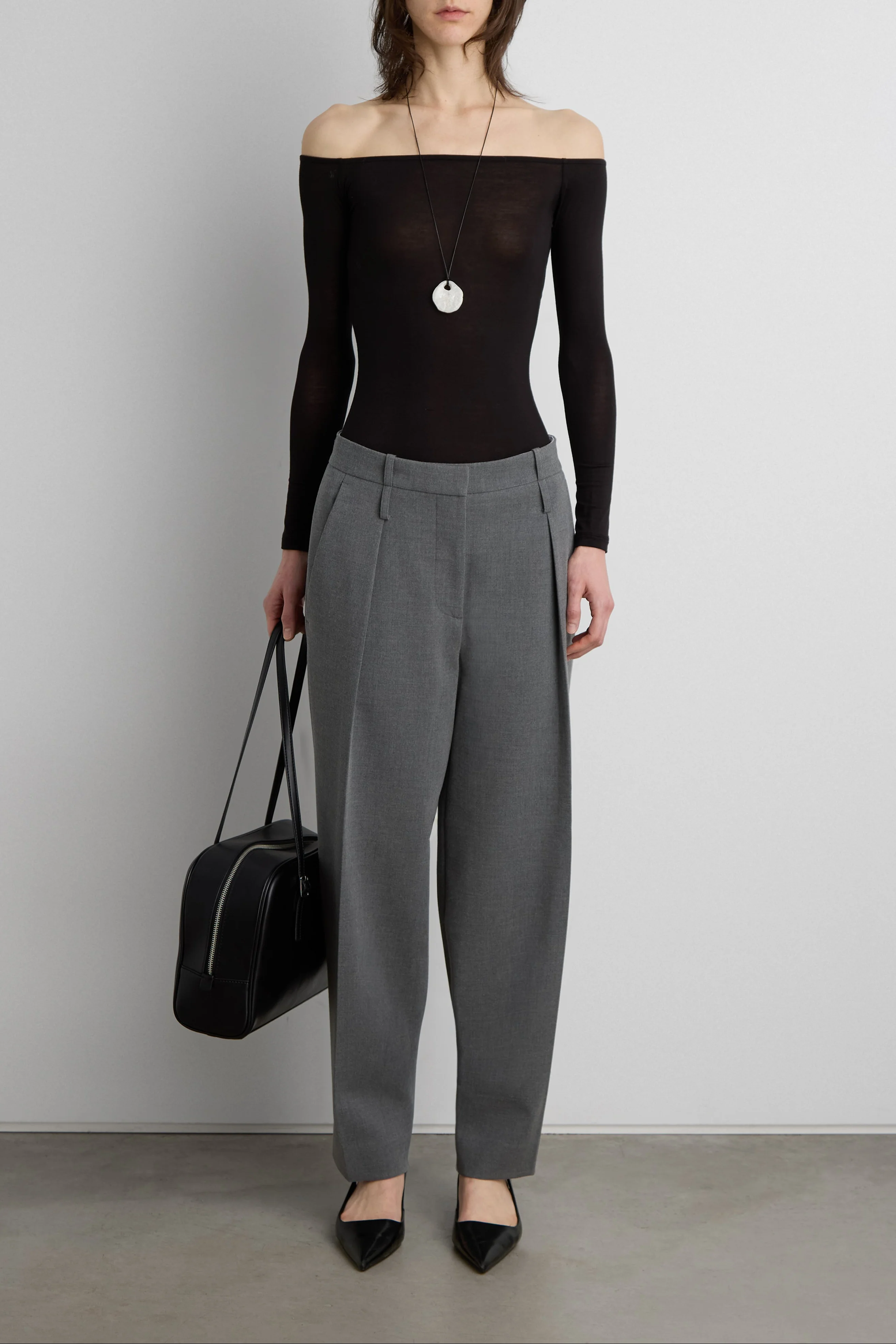 SHEER LIGHTWEIGHT OFF THE SHOULDER TOP - Image 6