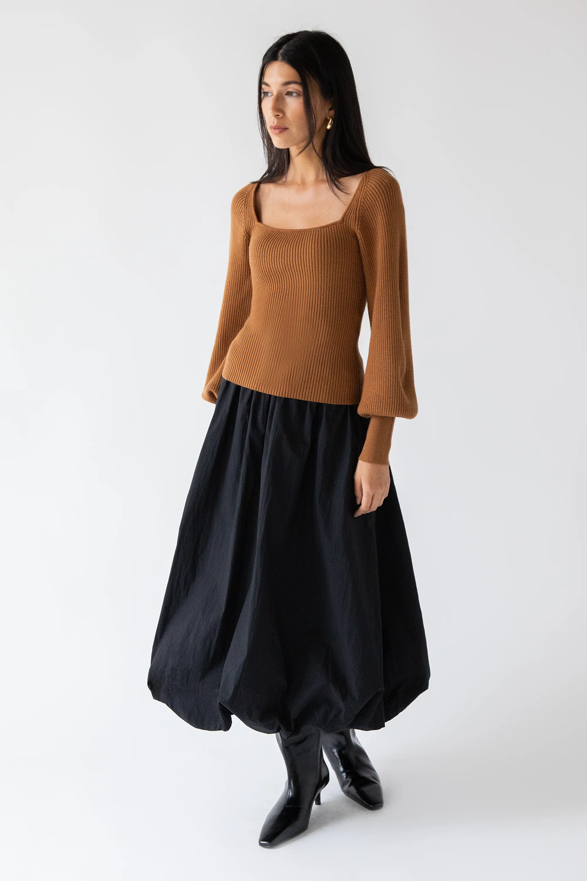 SQUARE NECK SWEATER - Image 4