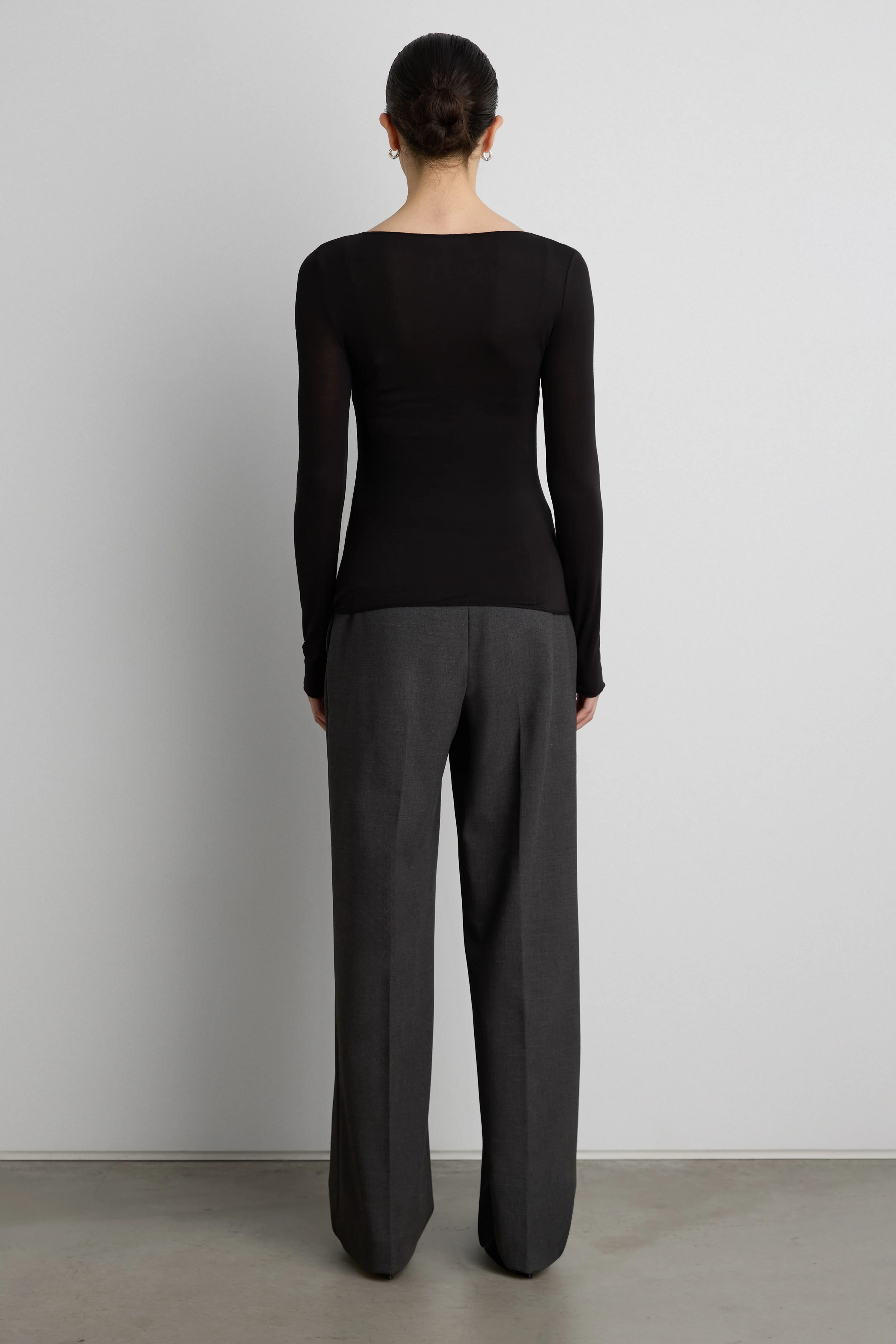 TAILORED HIGH-RISE STRAIGHT LEG PANT - Image 11