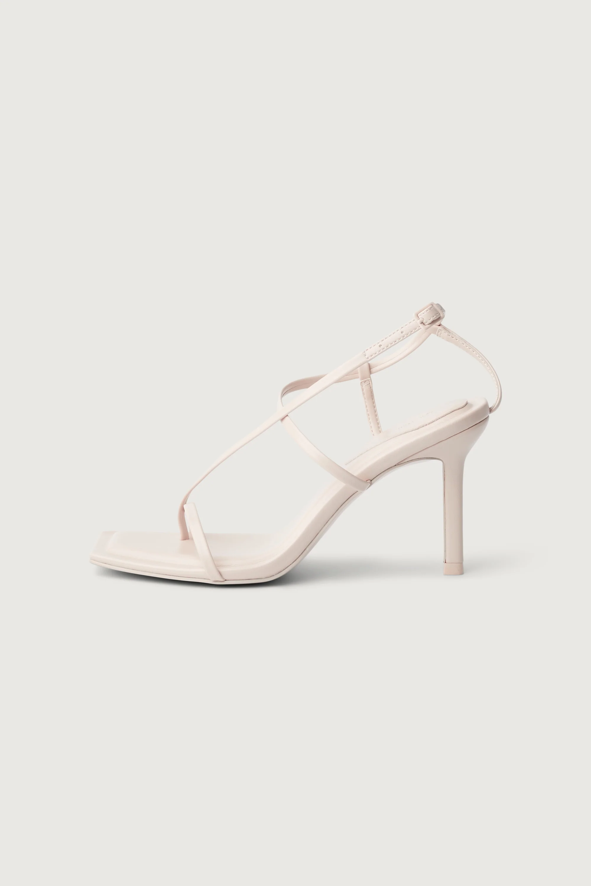 THIN STRAP HEELED SANDALS - Image 5