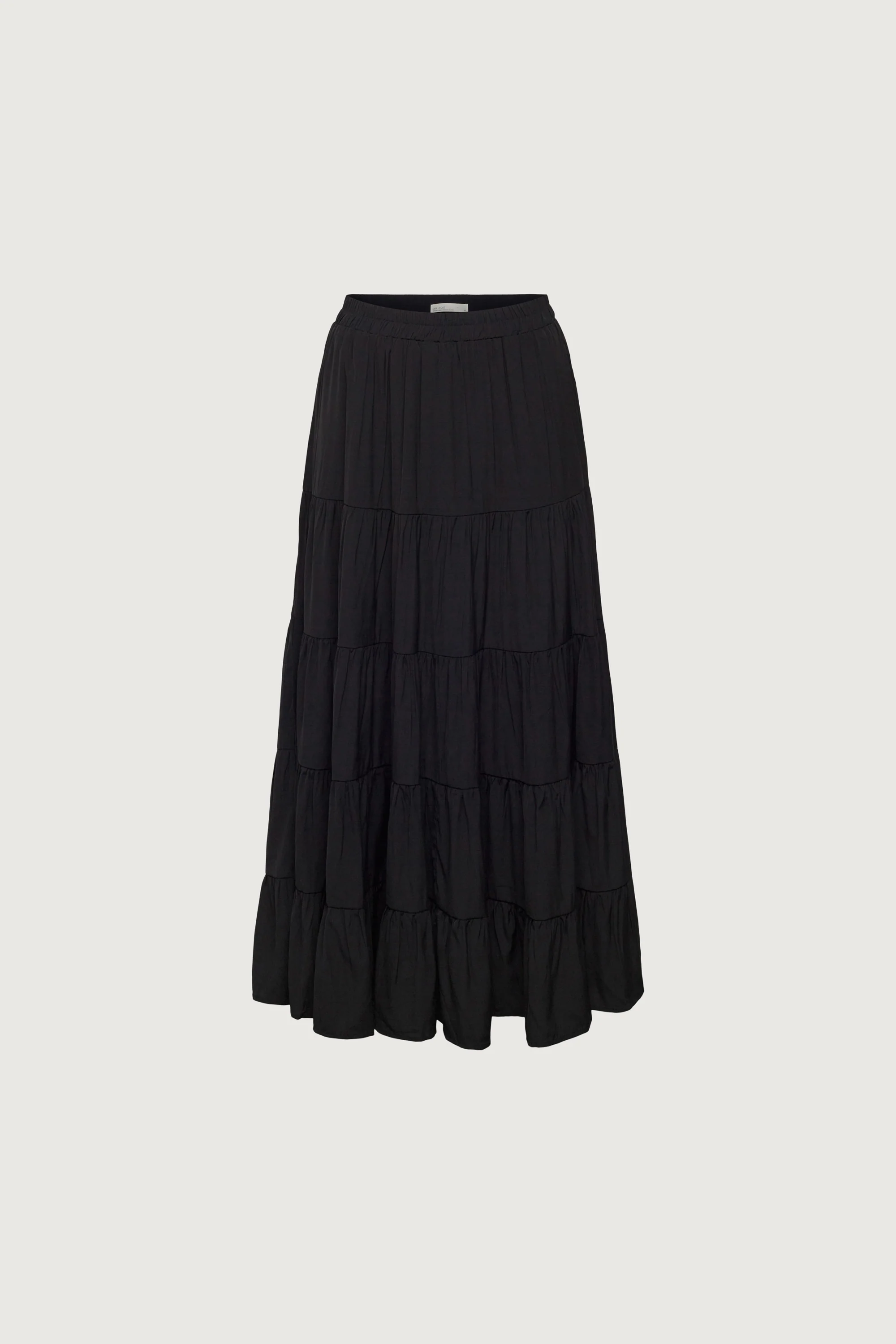 TIERED SKIRT WITH ELASTIC WAISTBAND - Image 10