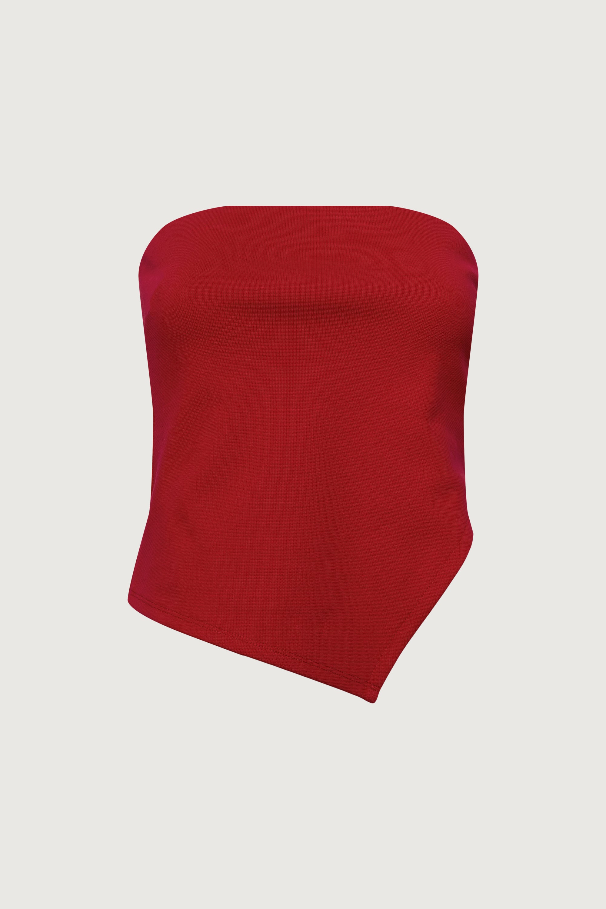 CROPPED TUBE TOP WITH SIDE SLIT - Image 11