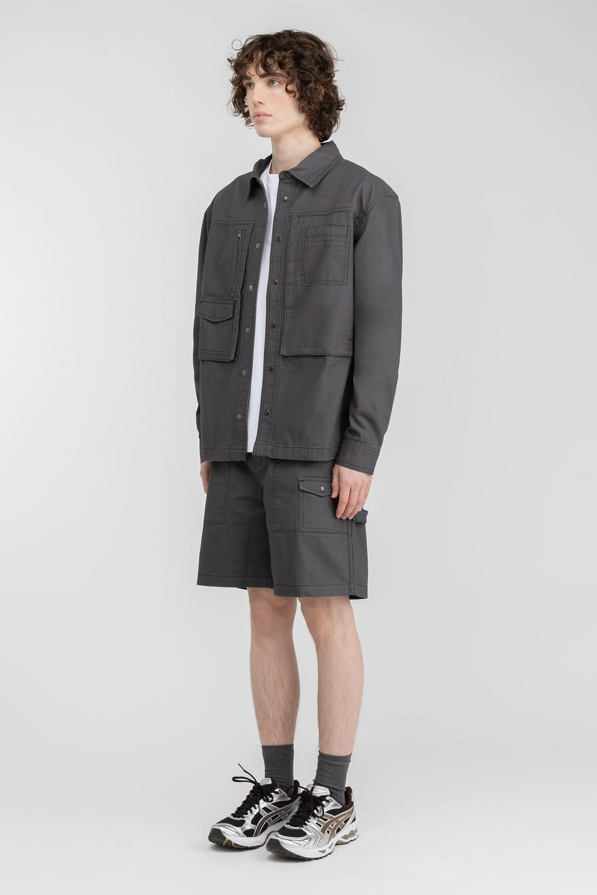 COTTON-TWILL CARGO SHORT - Image 3